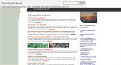 Desktop Screenshot of freecreditscore.info